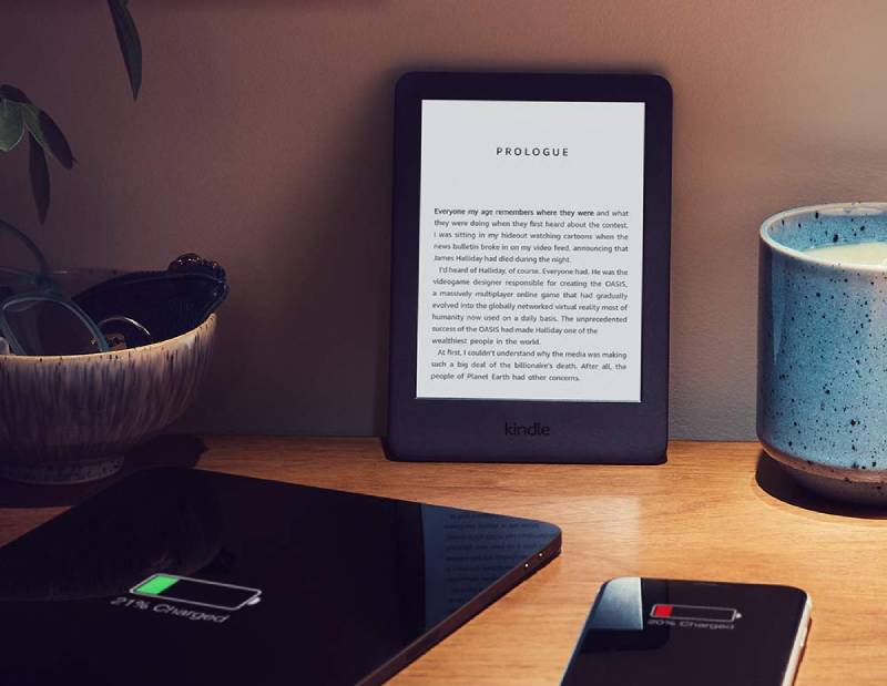 يحتاج Kindle 2019 للشحن كل عدة أسابيع