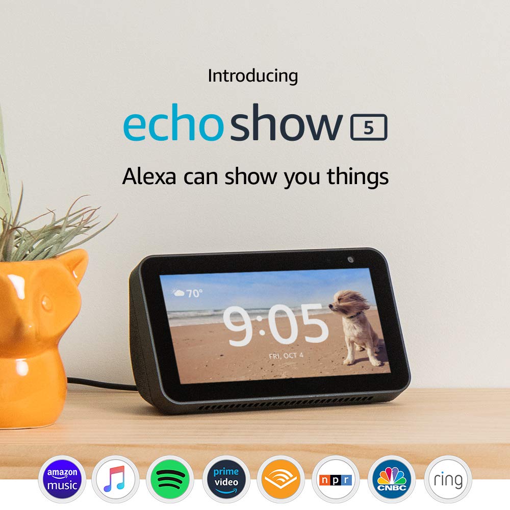 تتيح Echo Show 5 للمستخدم إجراء مكالمات الفيديو من خلال الكاميرا المدمجة
